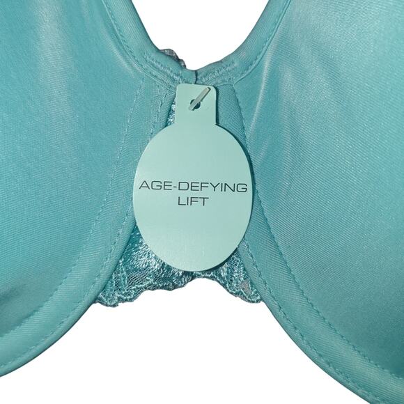 New Blue Vanity Fair Bra 40D - Picture 2 of 5